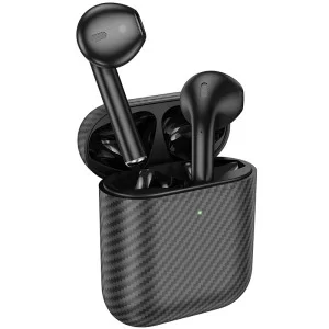 Casti Hoco EW41 Plus carbon fiber pattern version (TWS) [Black]